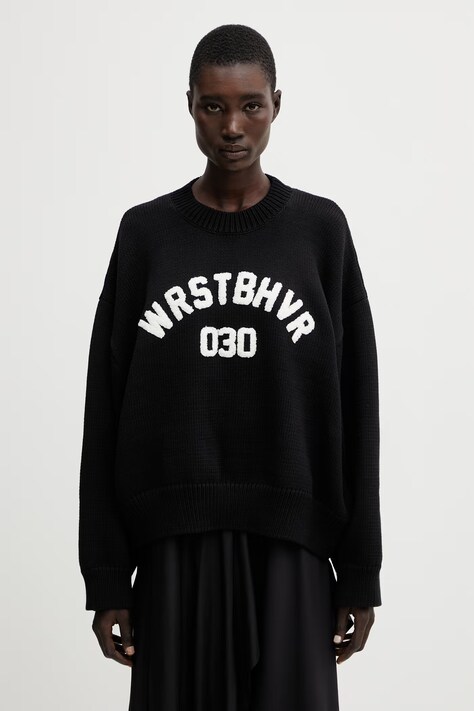 WRSTBHVR Luna V3 sweter damski czarny U2326SB.3320