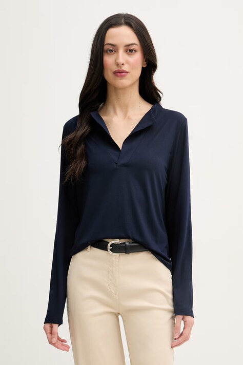 United Colors of Benetton longsleeve damski granatowy 3TVRD4025