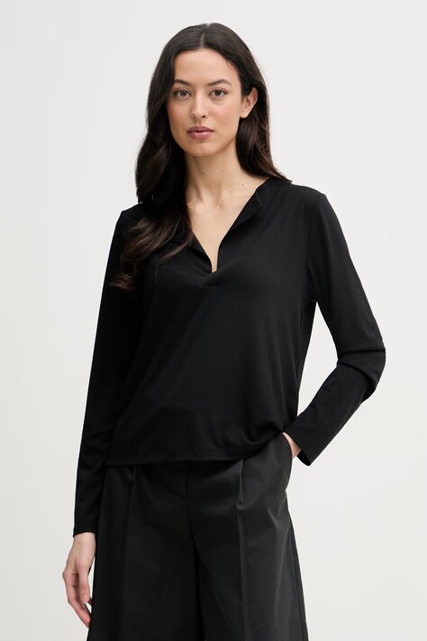 United Colors of Benetton longsleeve damski czarny 3TVRD4025
