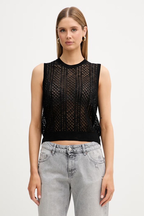 ViCOLO sweter damski czarny 2AB2050