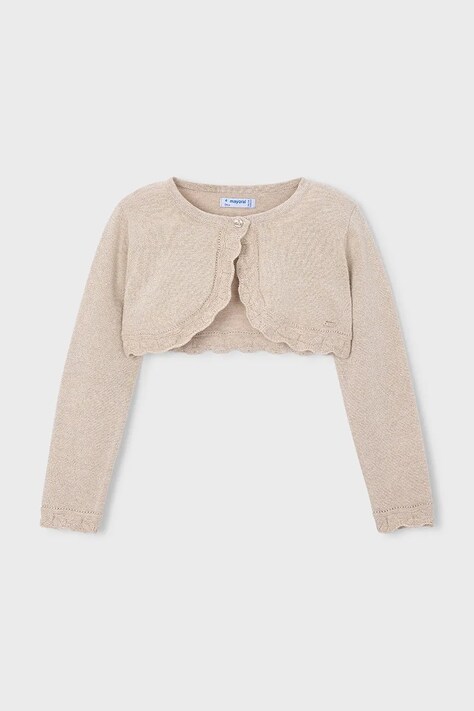 Mayoral kardigan dziecięcy kolor zielony 320