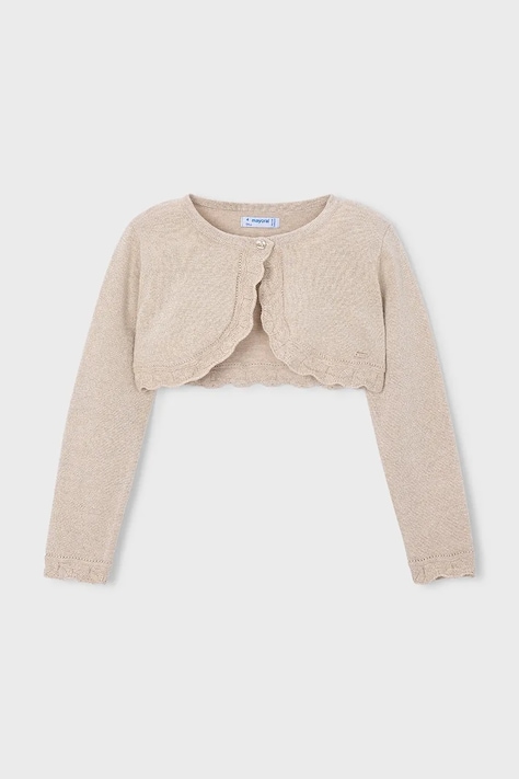 Mayoral cardigan copii culoarea verde, 320