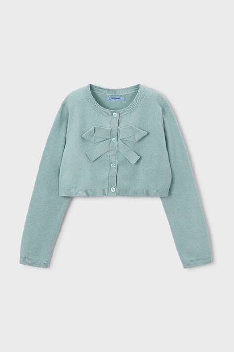 Mayoral kardigan dziecięcy kolor turkusowy 321
