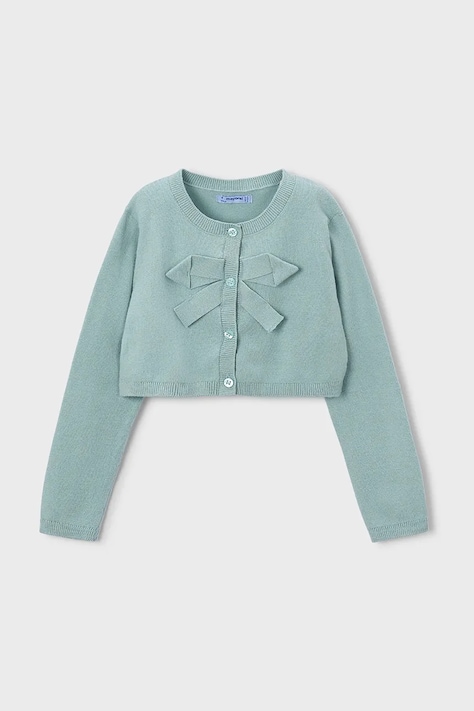 Detský sveter Mayoral tyrkysová farba, 321