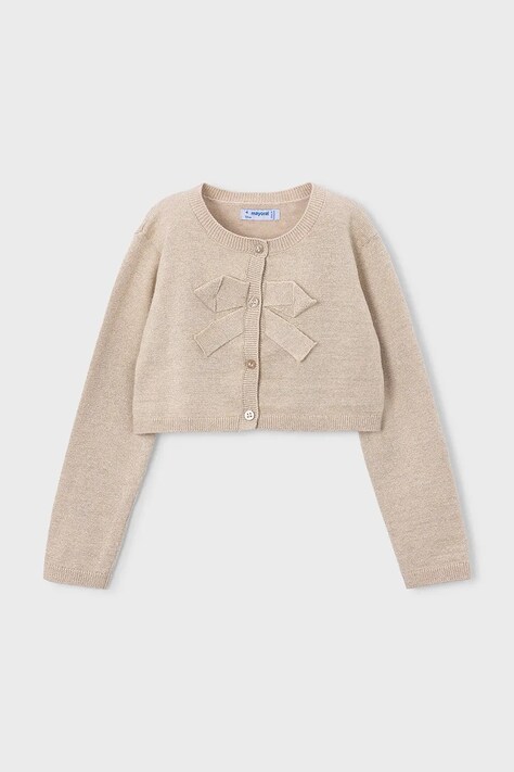 Mayoral kardigan dziecięcy kolor beżowy 321