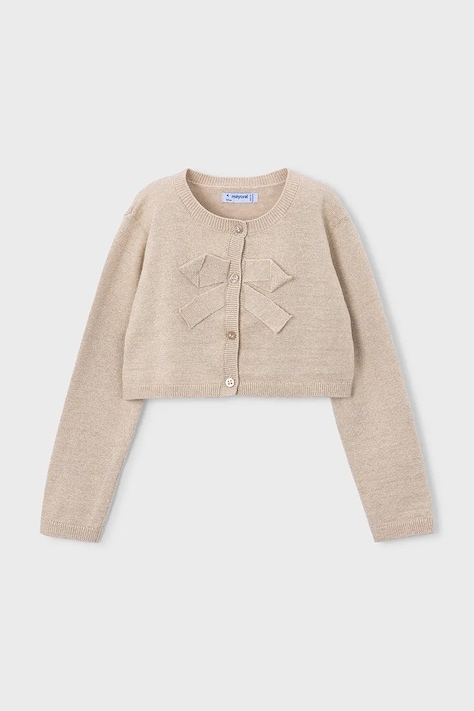 Dětský kardigan Mayoral béžová barva, 321