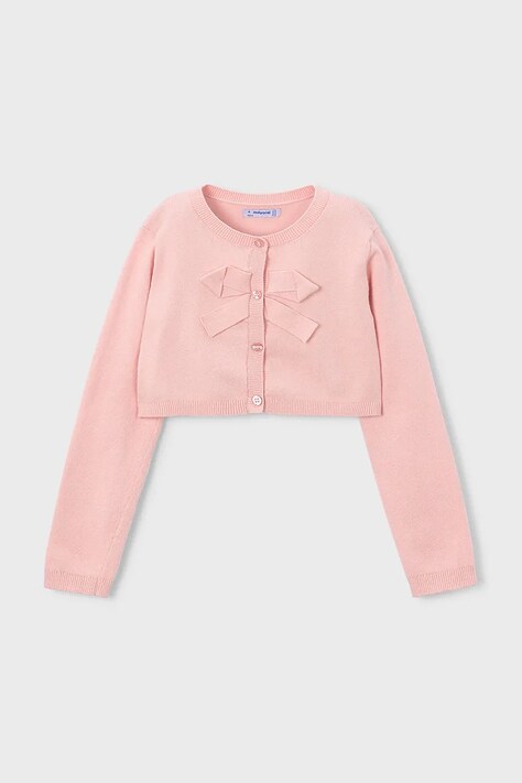 Mayoral kardigan dziecięcy kolor różowy 321
