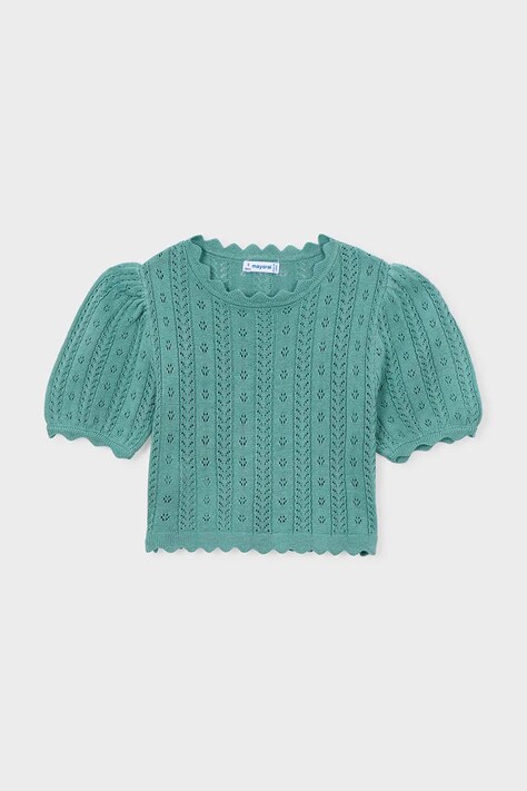 Παιδικό πουλόβερ Mayoral χρώμα: πράσινο, 3003