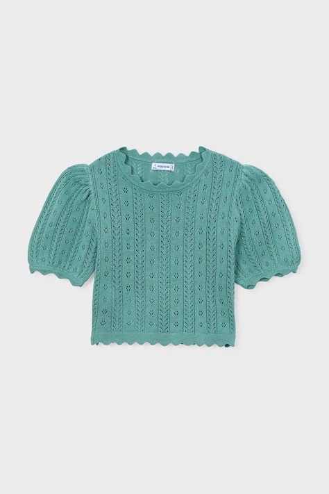 Dječji džemper Mayoral boja: zelena, lagane, 3003