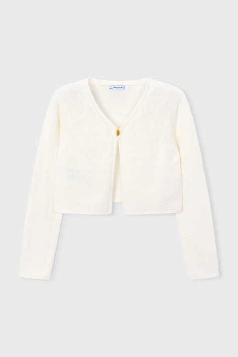 Mayoral kardigan dziecięcy kolor beżowy 3384