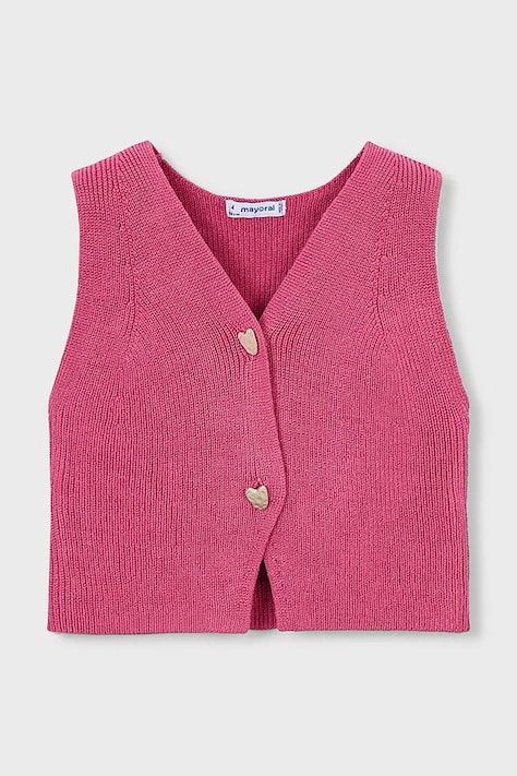 Dječji prsluk Mayoral boja: ružičasta, lagane, 3385