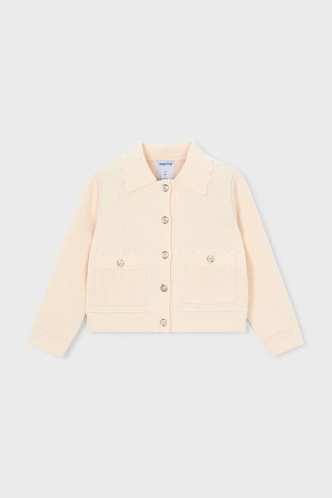 Παιδικό κάρδιγκαν Mayoral χρώμα: μπεζ, 3450