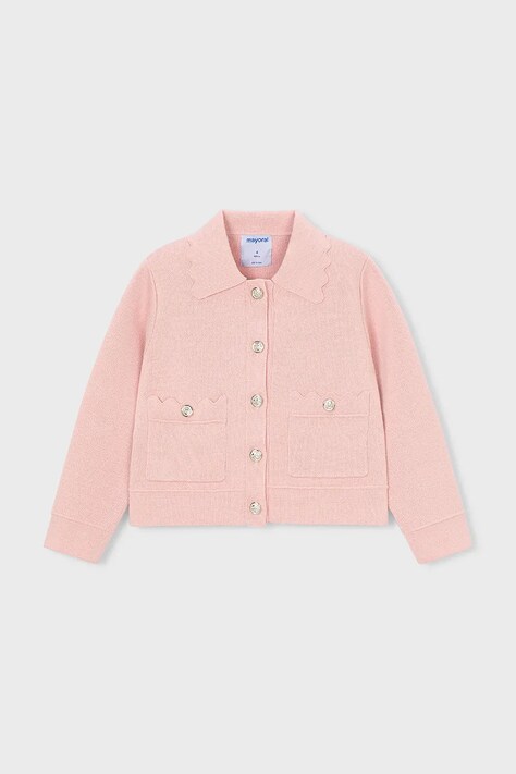 Παιδικό κάρδιγκαν Mayoral χρώμα: ροζ, 3450