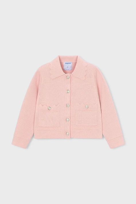 Dječji kardigan Mayoral boja: ružičasta, lagane, 3450