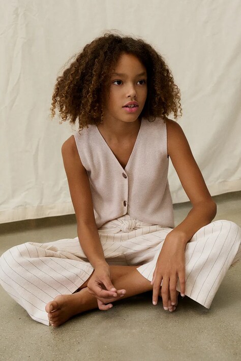 Παιδικό γιλέκο Mayoral χρώμα: μπεζ, 6020