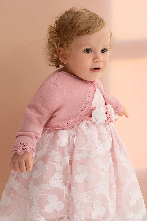 Kardigan za bebe Abel&Lula boja: ružičasta, lagane, 5301