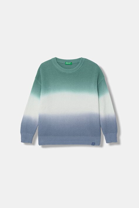 United Colors of Benetton svetr dětský bavlněný modrý 120YC10A8