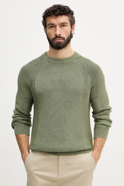 United Colors of Benetton Maglione da uomo verde 1VOXU10AK