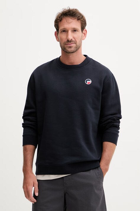 Fusalp bluzy męskie bawełniane PAOLICO granatowe J2127