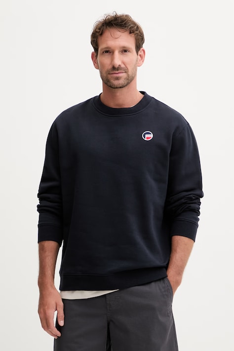 Fusalp bluzy męskie bawełniane PAOLICO granatowe J2127