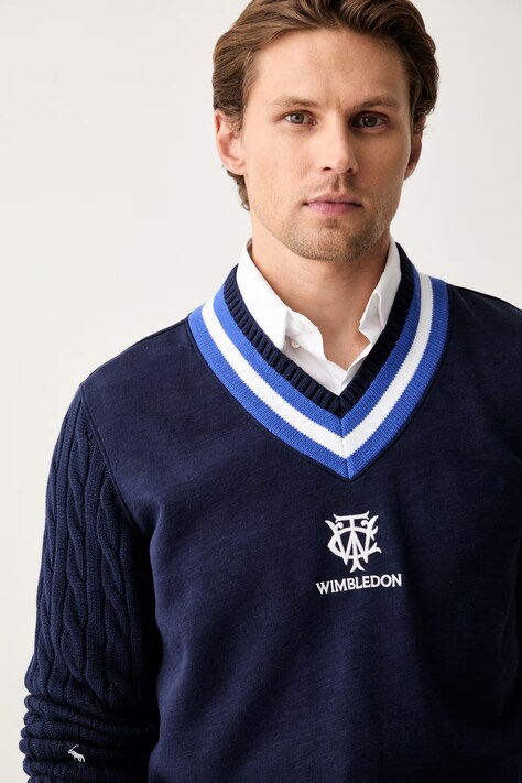 Polo Ralph Lauren светр чоловічий бавовняний Wimbledon — фото 4