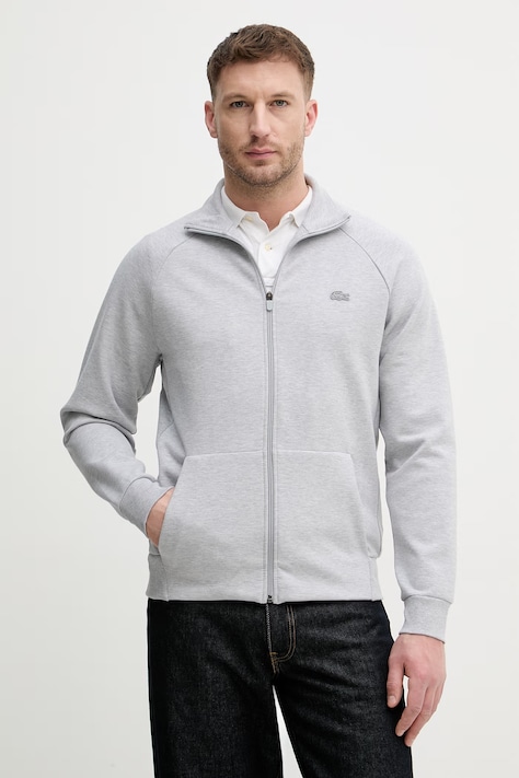 Lacoste мъжка блуза с цип сива SH9559