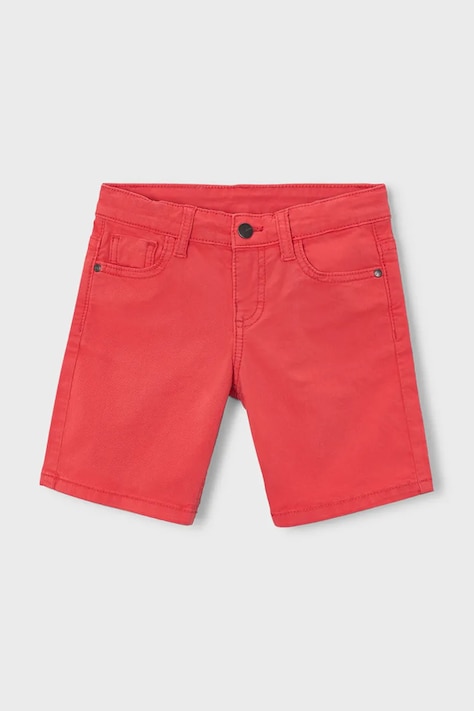 Mayoral pantaloni scurți copii culoarea rosu, 204