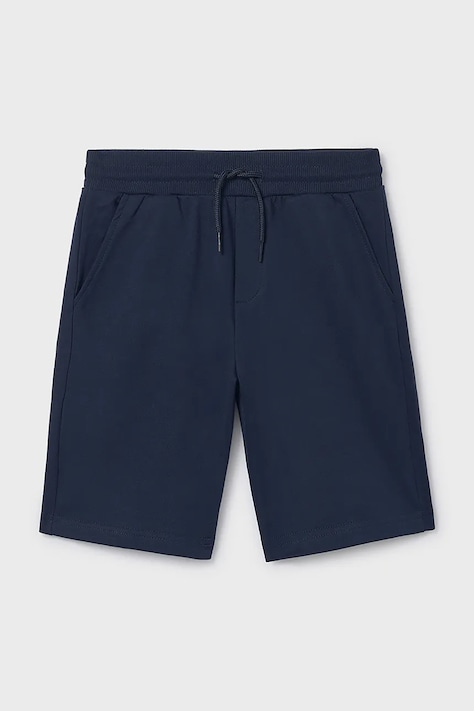 Mayoral szorty dziecięce kolor granatowy regulowana talia 600
