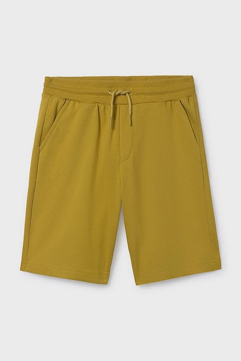 Mayoral szorty dziecięce kolor zielony regulowana talia 600