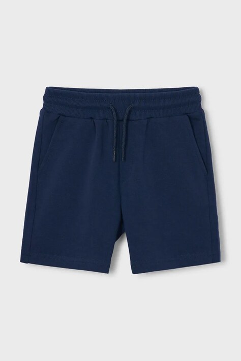 Mayoral szorty dziecięce kolor niebieski regulowana talia 611