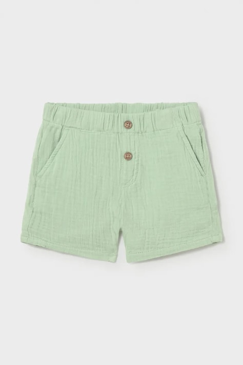 Mayoral shorts di lana bambino/a colore verde 1216