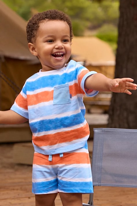 Mayoral szorty bawełniane dziecięce kolor niebieski regulowana talia 1224