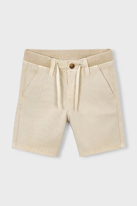 Dječje kratke hlače Mayoral boja: bež, podesivi struk, 3203