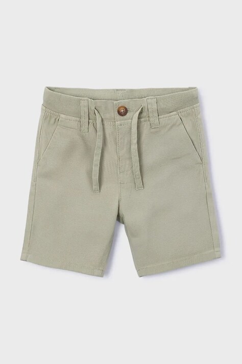 Дитячі шорти Mayoral колір зелений регульована талія 3203
