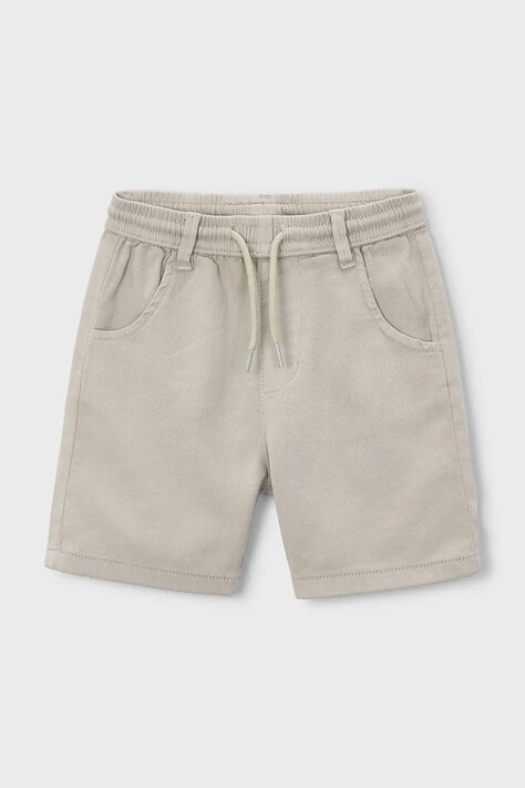 Mayoral szorty dziecięce kolor zielony regulowana talia 3207