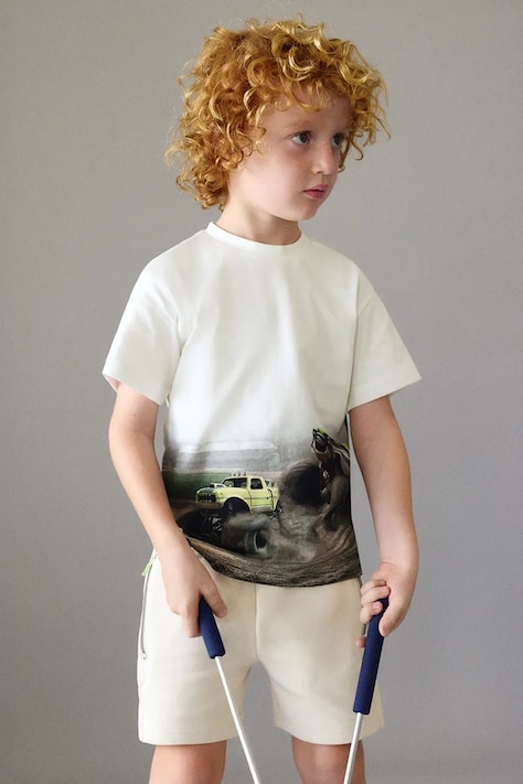 Παιδικό σορτς Mayoral χρώμα: μπεζ, 3209