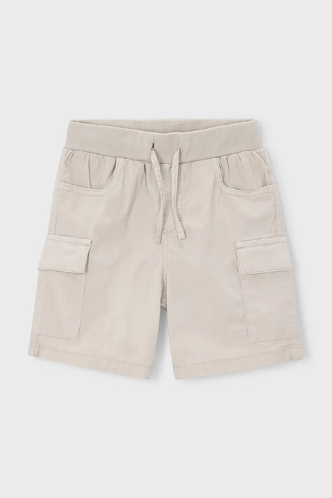 Mayoral szorty dziecięce kolor beżowy regulowana talia 3214