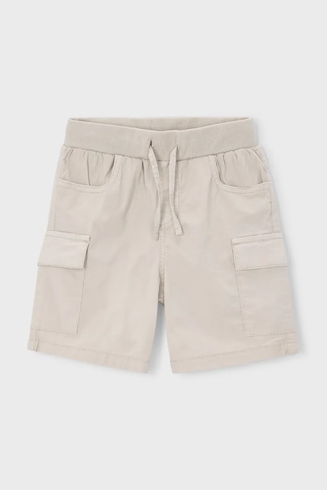 Дитячі шорти Mayoral колір бежевий регульована талія 3214