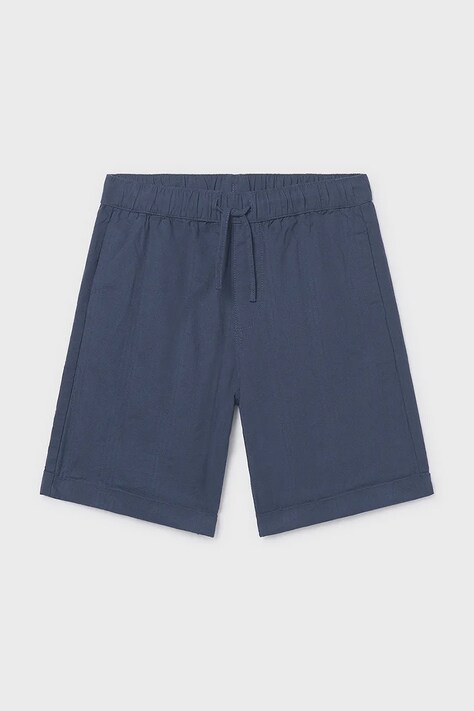 Παιδικό βαμβακερό σορτς Mayoral χρώμα: ναυτικό μπλε, 6215