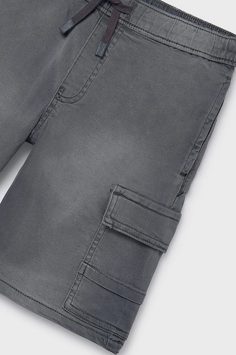 Παιδικό σορτς τζιν Mayoral χρώμα: γκρι, 6218