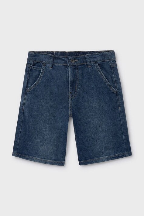Mayoral szorty jeansowe dziecięce kolor granatowy 6220