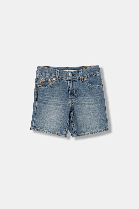 Детски дънков къс панталон Levi's SKATE SHORTS в синьо 8EK286