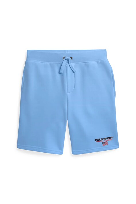 Polo Ralph Lauren szorty dresowe dziecięce niebieskie regular waist 323969025501