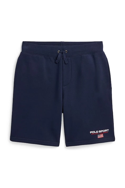 Polo Ralph Lauren szorty dziecięce bawełniane granatowe regular waist 323969025502