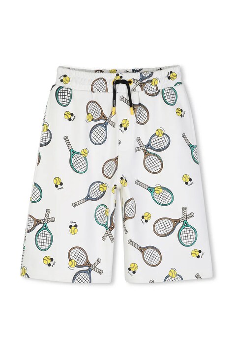 Marc Jacobs σορτς παιδικά βαμβακερά λευκά ψηλά W60782