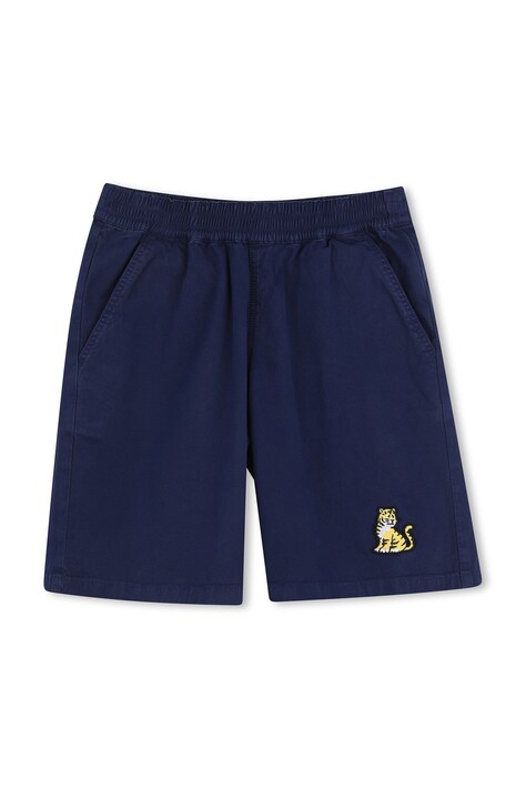 Dječje kratke hlače Kenzo Kids boja: tamno plava, podesivi struk, K61642