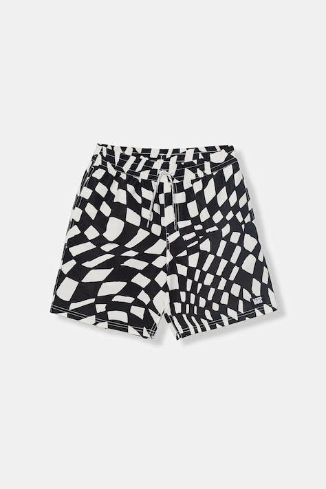 Vans szorty dziecięce czarne high waist VN000SSYY281