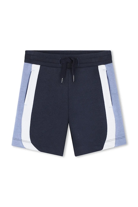 Kratke hlače za dojenčka BOSS mornarsko modra barva, J52873