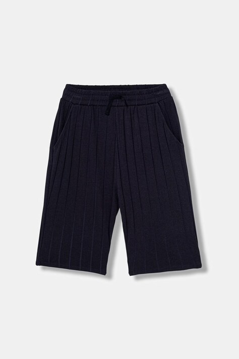 Guess szorty dresowe dziecięce granatowe regular waist L6GD07 KF721