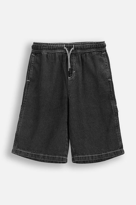 Coccodrillo šortky detské bavlnené sivé high waist COLLECTION JEANS BOY